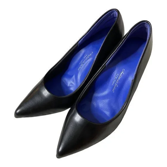 Antonia Saint Victoria High Heel 3.0 black pump heels 8.5 work business - Picture 3 of 11